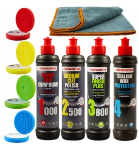 Set masina polish TITAN TDA75 + set Menzerna 4 Pasi PP-11654