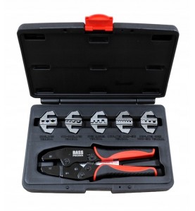 Cleste sertizor pentru conectori, matrita RG6, RG58, RG59, RG62, KP6360