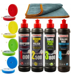 Set masina de polish Titan TDA21-2 + Menzerna 4 pasi