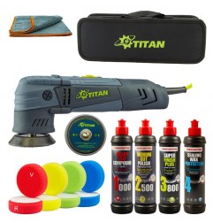 Set masina polish TITAN TDA75 + set Menzerna 4 Pasi PP-11654