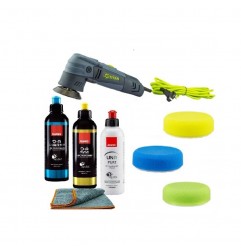 Set masina polish TITAN TDA75, paste Rupes 3 pasi si bureti, 1l, TDA75RUPES3-2