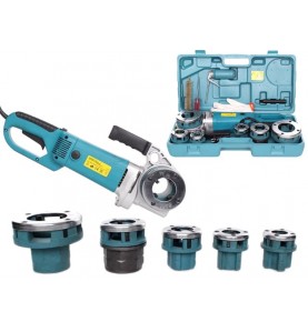 Clupa electrica de filetat tevi EC592, 1800W, Set 6 capete (1/2" - 2"), include Menghina si Trusa transport