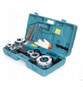 Clupa electrica de filetat tevi EC592, 1800W, Set 6 capete (1/2" - 2"), include Menghina si Trusa transport