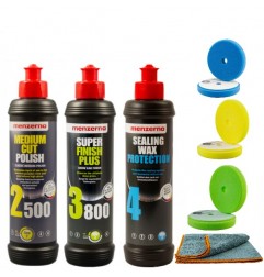 Masina polish RUPES LHR15ES, set Menzerna pentru defecte minore si etansare , PP-11405.M234B