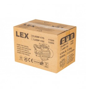 Pompa pentru transfer combustibil DIESEL 230V, 50l/min LXDP175