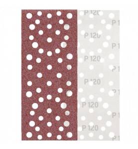 Set 25 discuri de slefuit dreptunghiulare 70x197mm, P120, PP-21238-002