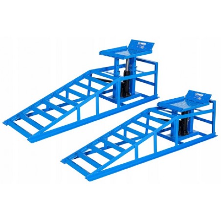 Set 2 Rampe Auto PROFESIONALE AL-FA (2000kg/rampa) – Lift Hidraulic Reglabil, Noi