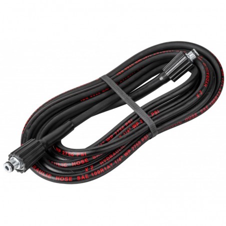 Furtun ranforsat 8m, pentru masina de spalat cu presiune, 1/4'', KP2517
