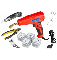 Capsator electric pentru materiale plastice, 400 capse incluse, KP2454