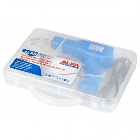Capsator electric pentru materiale plastice, 200 capse incluse, KP2453