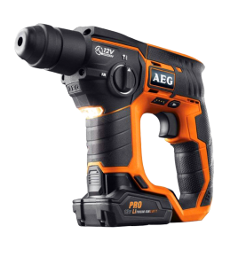 Ciocan rotopercutor AEG, cu acumulator 12V, 0.9J, BBH12LI-202C