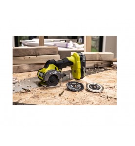 Mini fierastrau cu motor fara perii Ryobi, 18V, fara acumulator, RCT18C-0