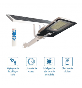 Lampa solara de exterior, cu telecomanda, 500W, KP5920