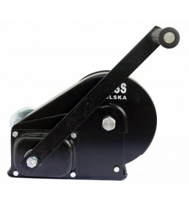 Troliu manual cu manivela si frana, 2250kg, cablu 15m, 3014