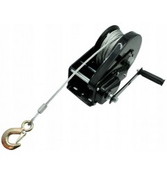 Troliu manual cu manivela si frana, 2250kg, cablu 15m, 3014