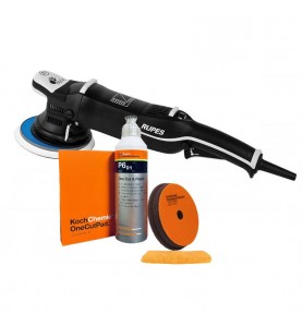 Set polish masina Orbitala Rupes BigFoot, LHR21 Mark III, 500W, pasta Koch chemie one step 1l, PP-10239.KC1