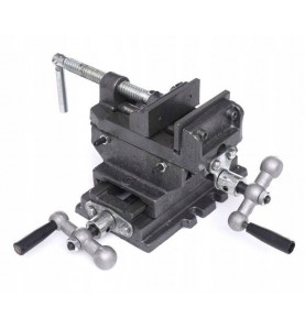 Menghina cu reglare in cruce 75mm transversal, 2 axe de ghidare KD10742