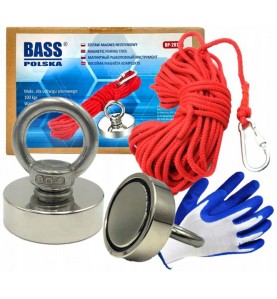 Magnet de neodim de 190 kg, franghie și manusi 2881