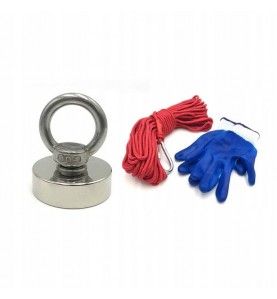Magnet de neodim de 190 kg, franghie și manusi 2881