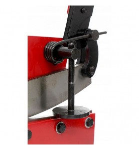 Ghilotina manuala 8" pentru foi de otel si bare KD1589 KraftProfesional cutit 200 mm otel rotund 13 mm 1/2" profil de otel