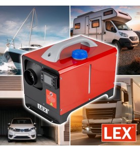 Sirocou portabil diesel 12V/230 V putere 8 KW LXOH8KW
