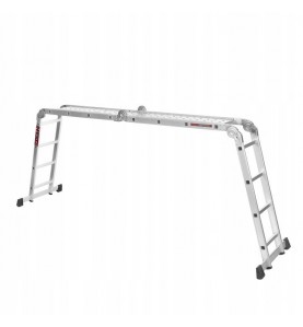 Scara aluminiu cu platforma 4x4 460cm multifunctionala KD4071