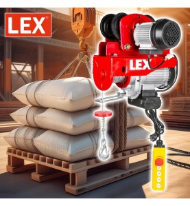 Troliu electric cu macara rulanta 800kg 1800W LXEH800TW