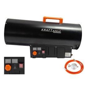 Incalzitor industrial pe gaz tun aer cald caldura 60kW Termostat Reductor KD11702