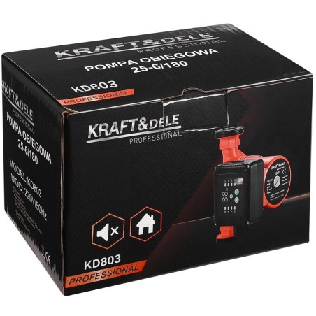 Pompa de recirculare KraftProfesional KD803, 230V , 25-6/180