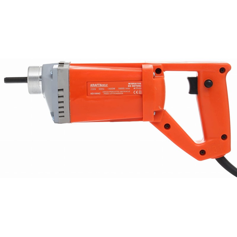 Vibrator pentru beton, KraftProfesional KD10842, 1400W, cu lance de 2m