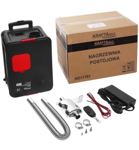 Incalzitor parcare pe motorina 9 kW 12/24/230V LCD Telecomanda KD11783
