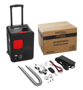 Incalzitor parcare pe motorina 9 kW 12/24/230V LCD Telecomanda KD11783