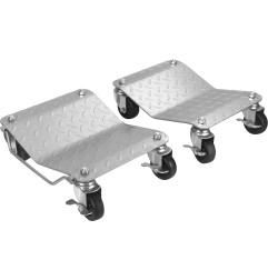 Role de transport pentru atelier, 2 bucati, 680kg, KD12681