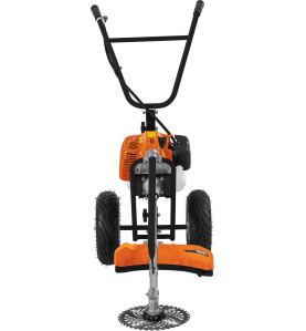 Motocoasa pe roti pe benzina 5188, 5,2 CP, cu cap fir, disc vidia si perie pentru curatarea rosturilor