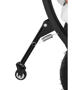 Motocoasa pe roti pe benzina 5188, 5,2 CP, cu cap fir, disc vidia si perie pentru curatarea rosturilor