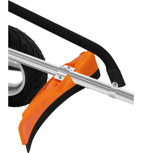 Motocoasa pe roti pe benzina 5188, 5,2 CP, cu cap fir, disc vidia si perie pentru curatarea rosturilor