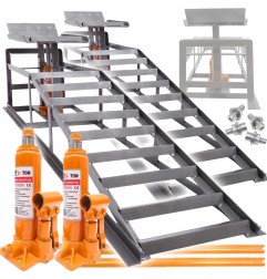 Set rampe auto cu ridicare hidraulică 2 x 3T, 3432