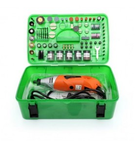 Mini freza electrica 170W 220V 218 piese KraftProfesional KD10281