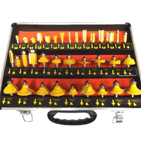 Set 35 freze pentru lemn , HSS , 12mm , RS35