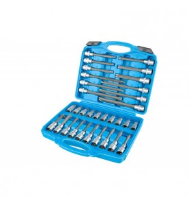 Set chei extensie TORX 1/2, 32 elemente, KP19