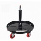 Scaun rotund pentru atelier cu reglaj pe inaltime 3086