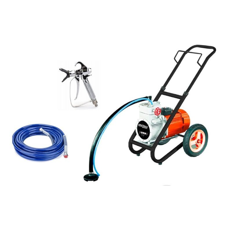 Pompa de vopsit zugravit var lavabila Airless 1500W KD1745 Pompa de vopsit zugravit var lavabila Airless 1500W KD1745