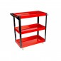Cărucior Profesional de Atelier Kraftprofesional KP41: Organizare Robustă cu 3 Rafturi și Capacitate de 136 kg