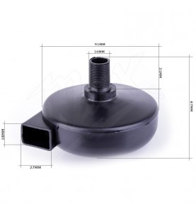 Filtru de aer pentru compresor, 16mm ,KP55