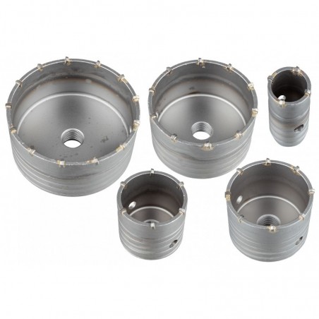Set carote pentru beton, 6 piese, adaptor SDS, KP59