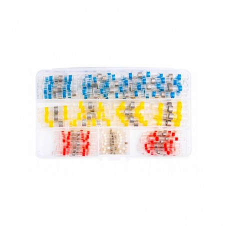 Set conectori electrici termocontractibili ,120buc. KD10491