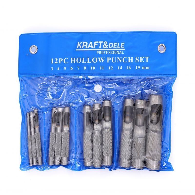 Set poansoane, 3-19mm, 12 bucati, KD11202