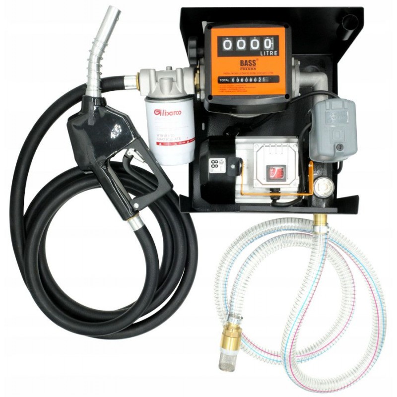 Kit pompa transfer combustibil 220V  75 litri / min 8218