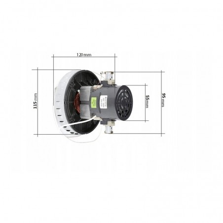 Motor electric pentru aspirator industrial, 1200W, KP0521